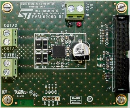 STMicroelectronics L6206Q Entwicklungsbausatz Spannungsregler, Demonstration Board
