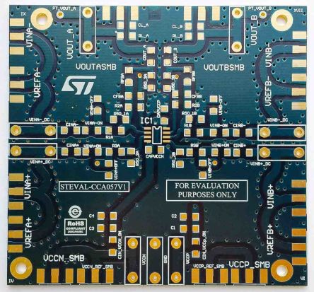 STMicroelectronics Entwicklungskit Analog Für Zweifach-Operationsverstärker-Familie In Einem SO8-Gehäuse, Bare PCB