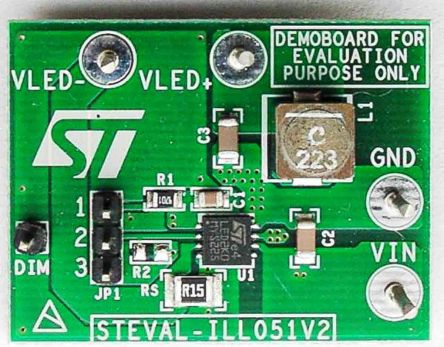 STMicroelectronics LED-Treiber LED-Treiberevaluierungskit Evaluierungsplatine Zum Einsatz Mit LED-Treiber, STEVAL