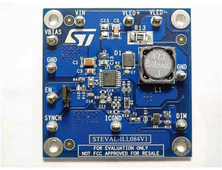 STMicroelectronics STEVAL-ILL084V1, STEVAL LED Driver Evaluation Board For LED6000 For High Power LED