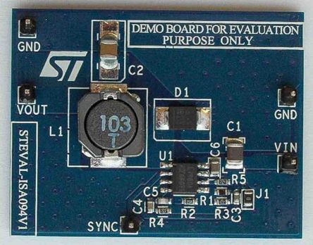 STMicroelectronics L7981 Entwicklungsbausatz Spannungsregler, Demonstration Board Stromversorgung