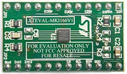 STMicroelectronics Beschleunigungssensor SMD Adapterplatine