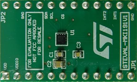 STMicroelectronics IIS2DLPC Adapter Board For A Standard DIL24 Socket Entwicklungskit Für Standard-DIL24-Buchse