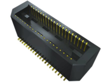 Samtec Conector Macho Para PCB Serie BTE De 80 Vías, 2 Filas, Paso 0.8mm, Montaje Superficial