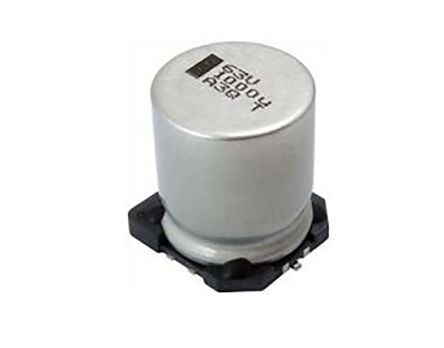 Vishay Condensador Electrolítico Serie 152 CME, 400V Dc, Mont. SMD, 10 (Dia.) X 10 X 10mm, Paso 1mm