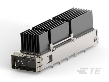 TE Connectivity QSFP-DD Steckbarer E/A-Steckverbinder, 1-fach 1-polig