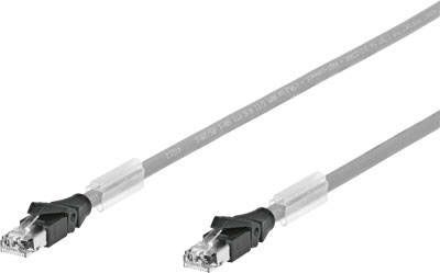 Festo Ethernetkabel Cat.5, 1m, Grün Patchkabel, A RJ45 Stecker, B RJ45, PUR