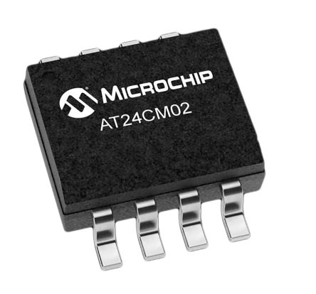 Microchip 2MBit EEPROM-Speicherbaustein, Seriell (2-Draht, I2C) Interface, SOIC-8, 450ns SMD 256K X 8 Bit, 256k X 8-Pin