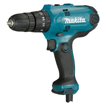 Makita HP0300 Keyless 110V Corded Combi Drill, BS 4343 Plug