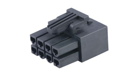 Molex, 172708 Receptacle PCB Connector Housing, 4.2mm Pitch, 8 Way, 2 Row
