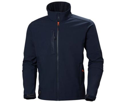 Helly Hansen Kensington Softshell Jacke, Wasserdicht Elastan, Polyester Marineblau, Größe L