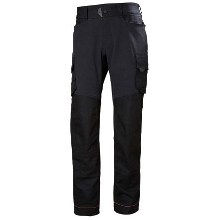 Helly Hansen Chelsea Evolution Black Durable Work Trousers 30in, XS Waist