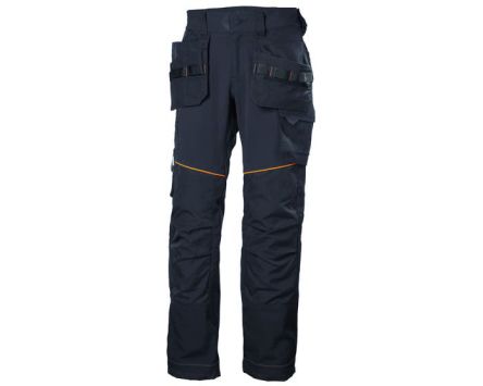 Helly Hansen Chelsea Evolution Navy Durable Work Trousers 40in, XL Waist