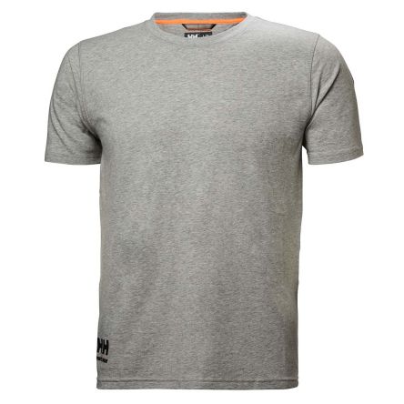Helly Hansen Chelsea Evolution Herren T-Shirt, Baumwolle Grau, Größe L