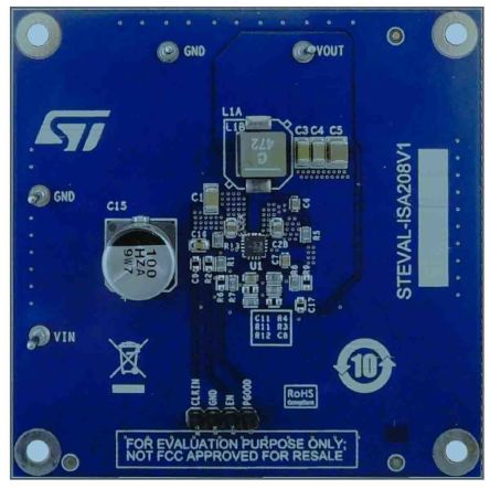 STMicroelectronics L6983CQTR Entwicklungsbausatz Spannungsregler, 3 A Synchronous Step-down Switching Regulator