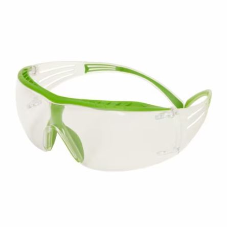 3M SecureFit Anti-Mist Safety Glasses, Clear PC Lens