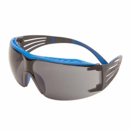 3M SecureFit Anti-Mist Safety Glasses, Grey PC Lens