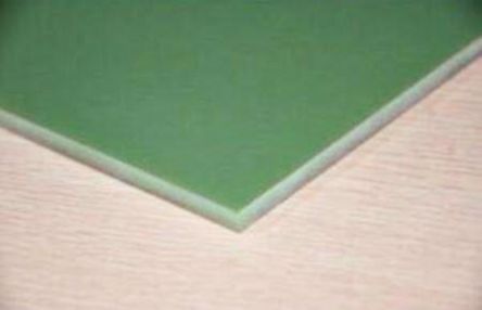 RS PRO Epoxidglas Dämmplatte +130°C 420mm X 420mm X 8mm D. 1.85g/cm³ Flammhemmend