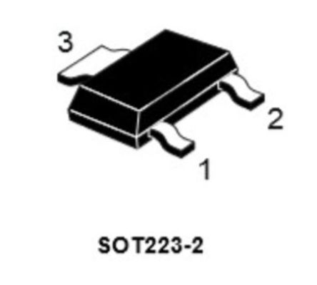 STMicroelectronics STN6N60M2 STN6N60M2 N-Kanal, SMD MOSFET 25 V / 5,5 A, 3-Pin SOT-223