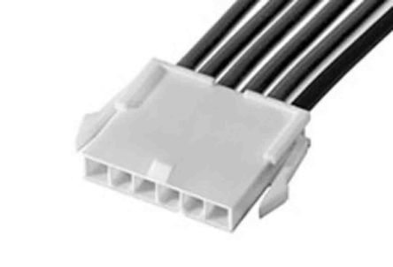 Molex Conjunto De Cables Mini-Fit Jr. 215320, Long. 150mm, Con A: Hembra, 1 Vía, Con B: Hembra, 1 Vía, Paso 4.2mm
