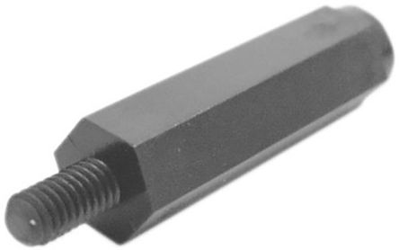 Wurth Elektronik Abstandshalter: M3, Länge 50mm, Kunststoff, Außen/Innen, Sechskant