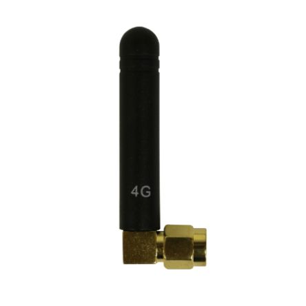 CTi Omnidireonnelle Antenne Multibande GSM/4G/CH/SMA_90 Boulonné/Montage Traversant Court SMA 2dBi 2G (GSM/GPRS), 3G