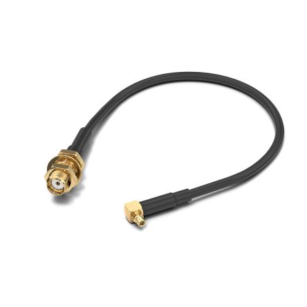 Wurth Elektronik Cable Coaxial RG174/U, 50 Ω, Con. A: SMA, Hembra, Con. B: MMCX, Macho, Long. 152.4mm