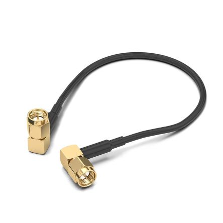 Wurth Elektronik Cable Coaxial RG174/U, 50 Ω, Con. A: SMA, Macho, Con. B: SMA, Macho, Long. 304.8mm
