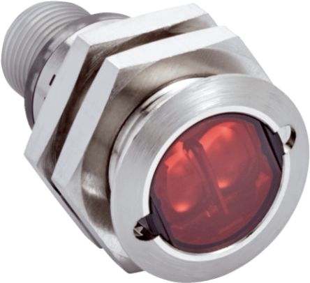 Sick GR18S Zylindrisch Optischer Sensor, Reflektierend, Bereich 7,2 M, PNP Ausgang, Anschlusskabel