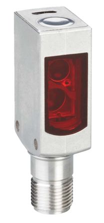 Sick W4S-3 Inox Kubisch Optischer Sensor, Reflektierend, Bereich 5 M, PNP Ausgang, Anschlusskabel