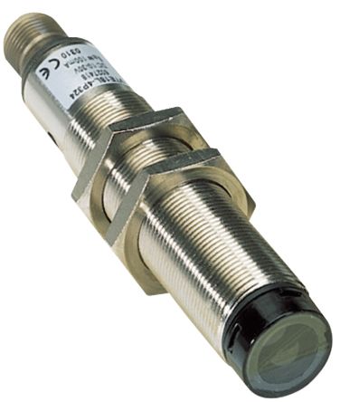 Sick V18 Laser Zylindrisch Optischer Sensor, Reflektierend, Bereich 35 M, PNP Ausgang, M12-Steckverbinder