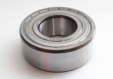RS PRO 3207A-2Z Double Row Angular Contact Ball Bearing- Both Sides Shielded End Type, 35mm I.D, 72mm O.D