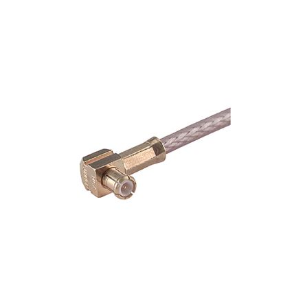 Huber+Suhner 16_MCX-50-2-14/111_NE Stecker Koaxialsteckverbinder MCX-Steckverbinder, Kabelmontage, Crimp-Anschluss, Für