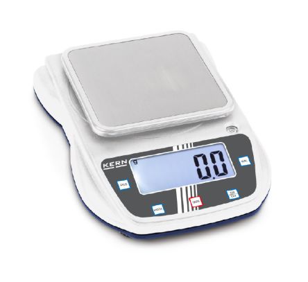 Kern Balance électronique, Max. 3kg, Résolution 0,1 G, Etalonné RS