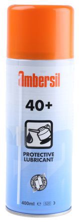 Ambersil Lubricant Oil 400 Ml 40+ Protective Lubricant