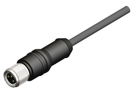 RS PRO Female 3 Way M8 To Unterminated Sensor Actuator Cable, 5m