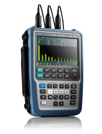 Rohde & Schwarz RTH1K-COM4 RTH1004 Series Digital Handheld Oscilloscope, 4 Analogue Channels, 60MHz - RS Calibrated