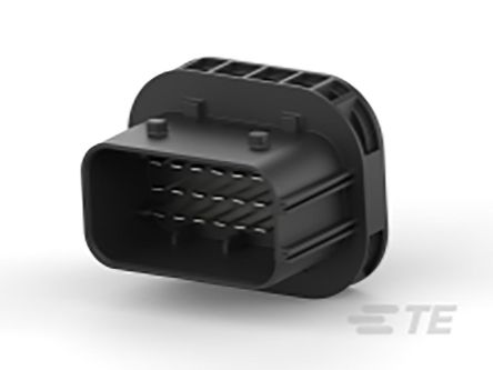 TE Connectivity LEAVYSEAL Automotive, Kfz-Steckverbinder,, Stecker, 21-polig / 3-reihig, 45A