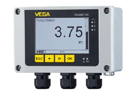 Vega MET 841 Series Level Controller - Wall Mount, 100 → 230 V 1 Voltage Input Analogue And Relay