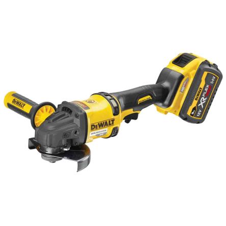 DeWALT Amoladora Angular DCG418X2-GB A Batería De 54V, Diámetro De Disco 125mm, 9000rpm, Conector UK