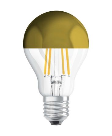 LEDVANCE ST CLAS A, LED-Filament, LED-Lampe, A60, F, 4 W / 230V, E27 Sockel, 2700K Warmweiß