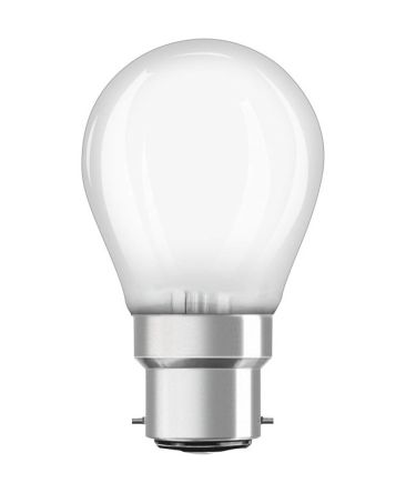 LEDVANCE P CLAS P, LED-Filament, LED-Lampe, P45, F, 5 W / 230V, B22d Sockel, 2700K Warmweiß