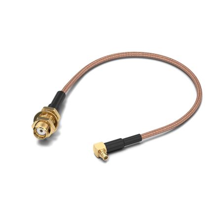 Wurth Elektronik Cable Coaxial RG316/U, 50 Ω, Con. A: SMA, Hembra, Con. B: MMCX, Macho, Long. 152.4mm