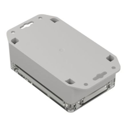 RS PRO Caja De ABS; Policarbonato Gris Claro, 121.4 X 81.6 X 45.2mm, IP65