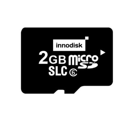 InnoDisk Micro SDHC Micro SD Karte 2 GB Class 6 UHS-I, U1 Industrieausführung, SLC