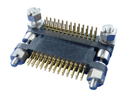 Amphenol Socapex Conector Macho Para PCB Amphenol Serie MHDAS De 8 Vías, 2 Filas, Paso 1.27mm
