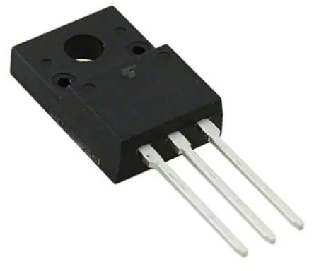 Toshiba MOSFET, Canale N, 0,09 Ω, 30 A, TO-220SIS