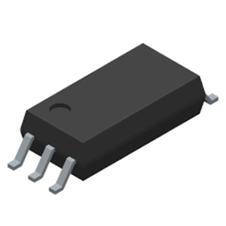 Toshiba, TLP2704(E(T DC Input Transistor Output Optocoupler, Surface Mount, 6-Pin