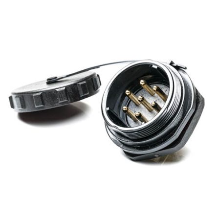RS PRO Circular Connector, 6 Contacts, Panel Mount, Plug, Male, IP68
