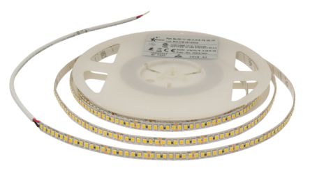 PowerLED 24V Dc White LED Strip Light, 5000mm Length